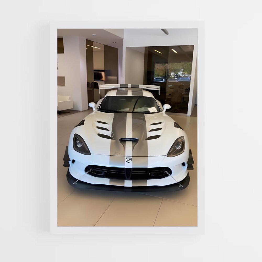 Poster Viper Showroom – affiche Dodge (vue 3)